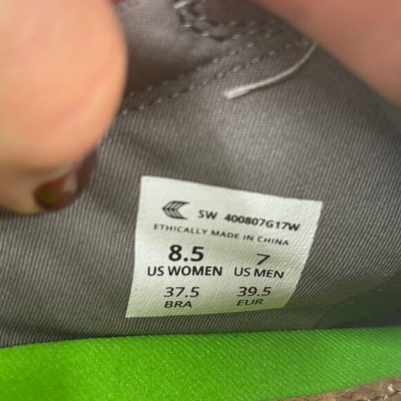 Cariuma Catiba Pro Low Skate Sneakers Womens Size 8.5 Gray Ivory Suede Cork - Picture 8 of 10